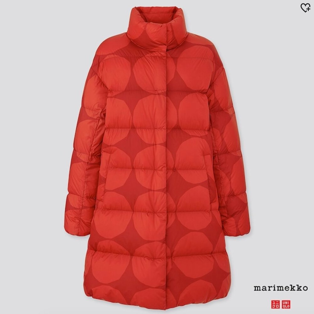 MARIMEKKO ULTRA LIGHT DOWN COCOON COAT